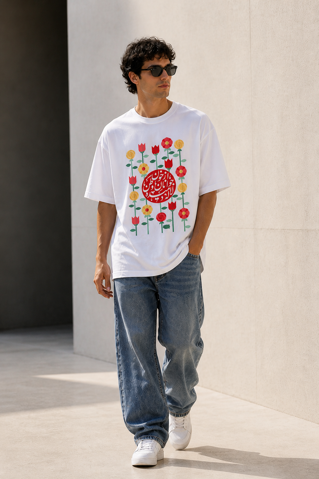 Az Khoon-e Javanan T-Shirt | Oversized Herren-Freizeitkleidung | VATANAM