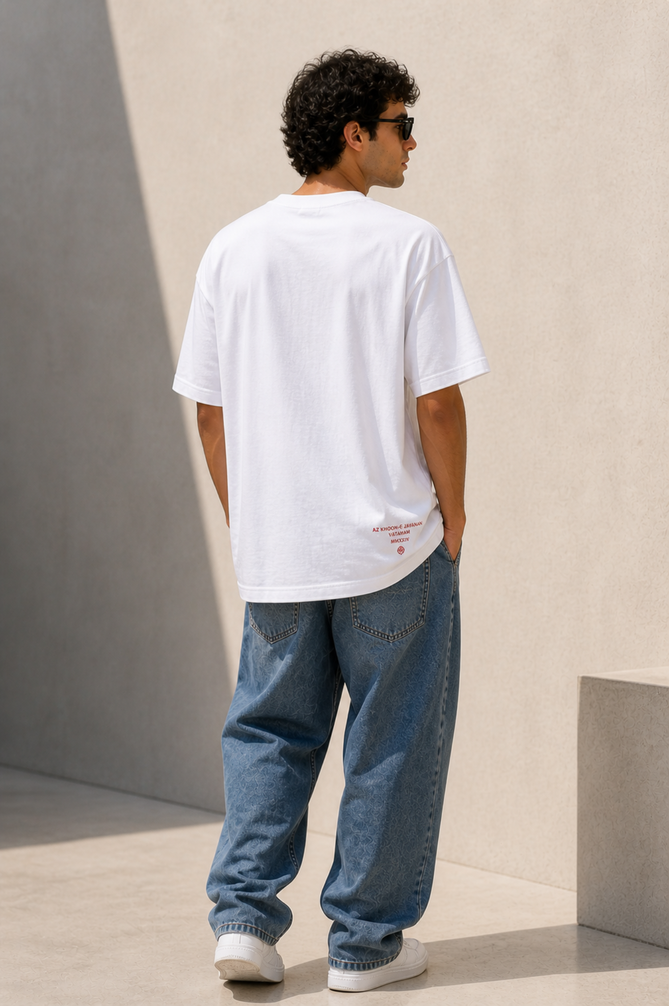Az Khoon-e Javanan T-Shirt | Oversized Herren-Freizeitkleidung | VATANAM